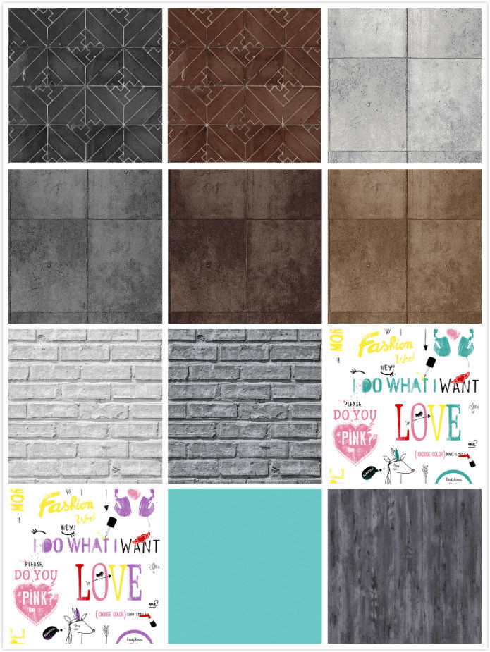 Factory Wallpaper PVC Wall Paper Wall Covering Sticker Vinyl Wallpaper Home Decoration