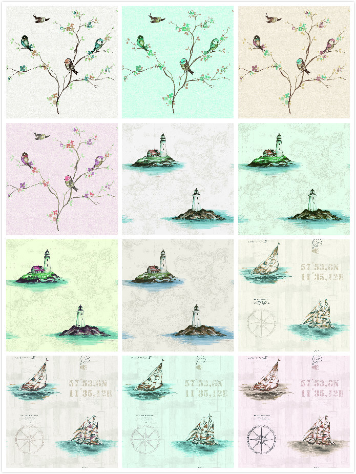 High Quality Wallpaper for Children Non Woven Wall Paper