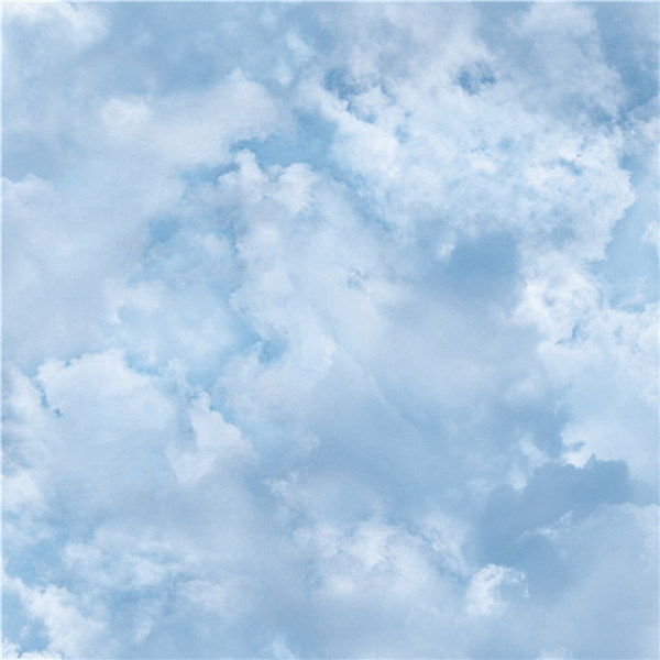 2021 New Design PVC Wallpaper Blue Sky Design