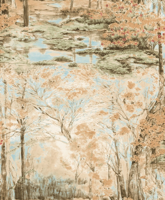2021 Luxury PVC Oil Painting Design High Quality PVC Wallpaper
