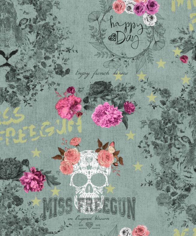PVC Wallpaper High Quality Waterproof Wall Paper for Children Room