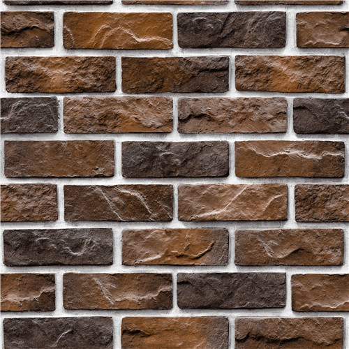 2021 New Design PVC Wallpaper Modern Design Burn Bricks Design