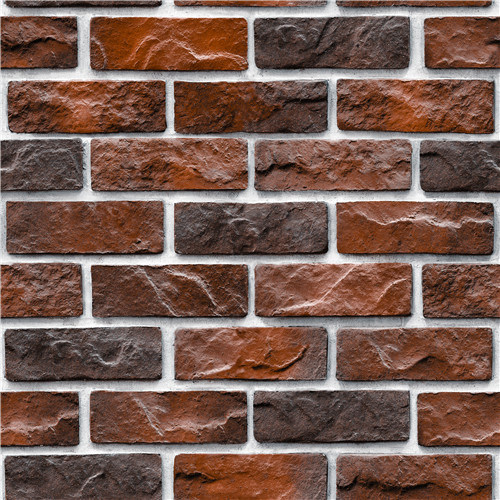 2021 New Design PVC Wallpaper Modern Design Burn Bricks Design