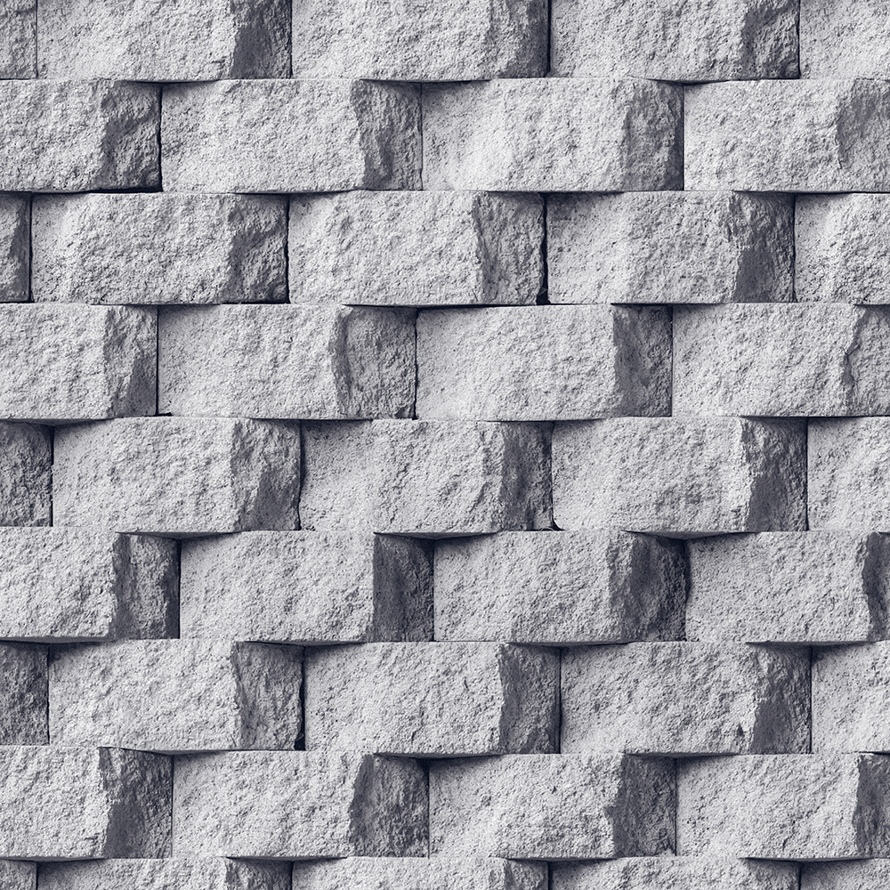 PVC Vinyl Wallpaper Modern Stone 3D Wall Paper