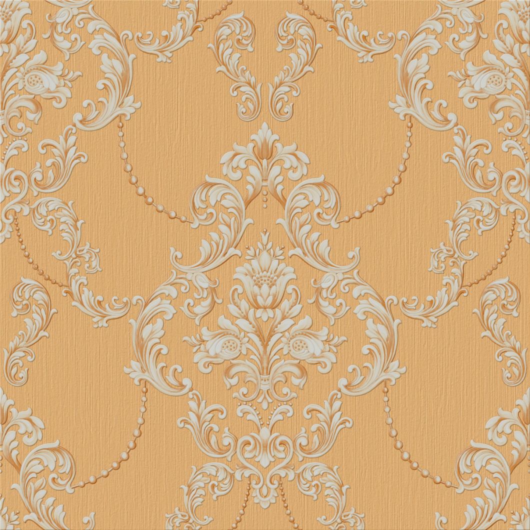 PVC Wallpaper High Quality Vinyl 3D Wall Paper for Home Decor