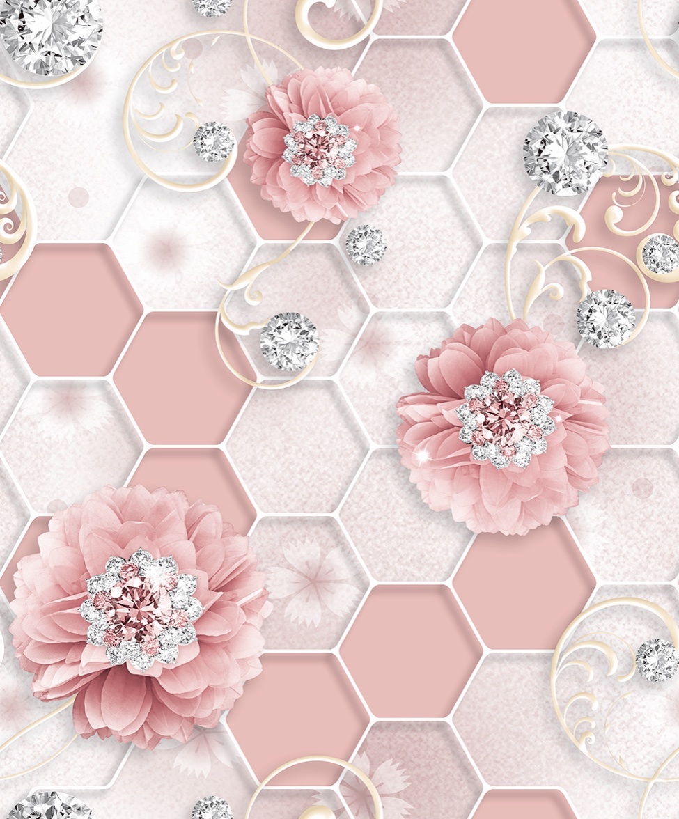 Luxury PVC Wallpaper Modern 3D Design Vinyl Waterproof Wall Paper for Home Decor