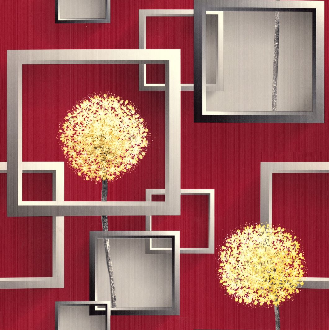 3D PVC Wallpaper Luxury Wall Paper for Home Decor