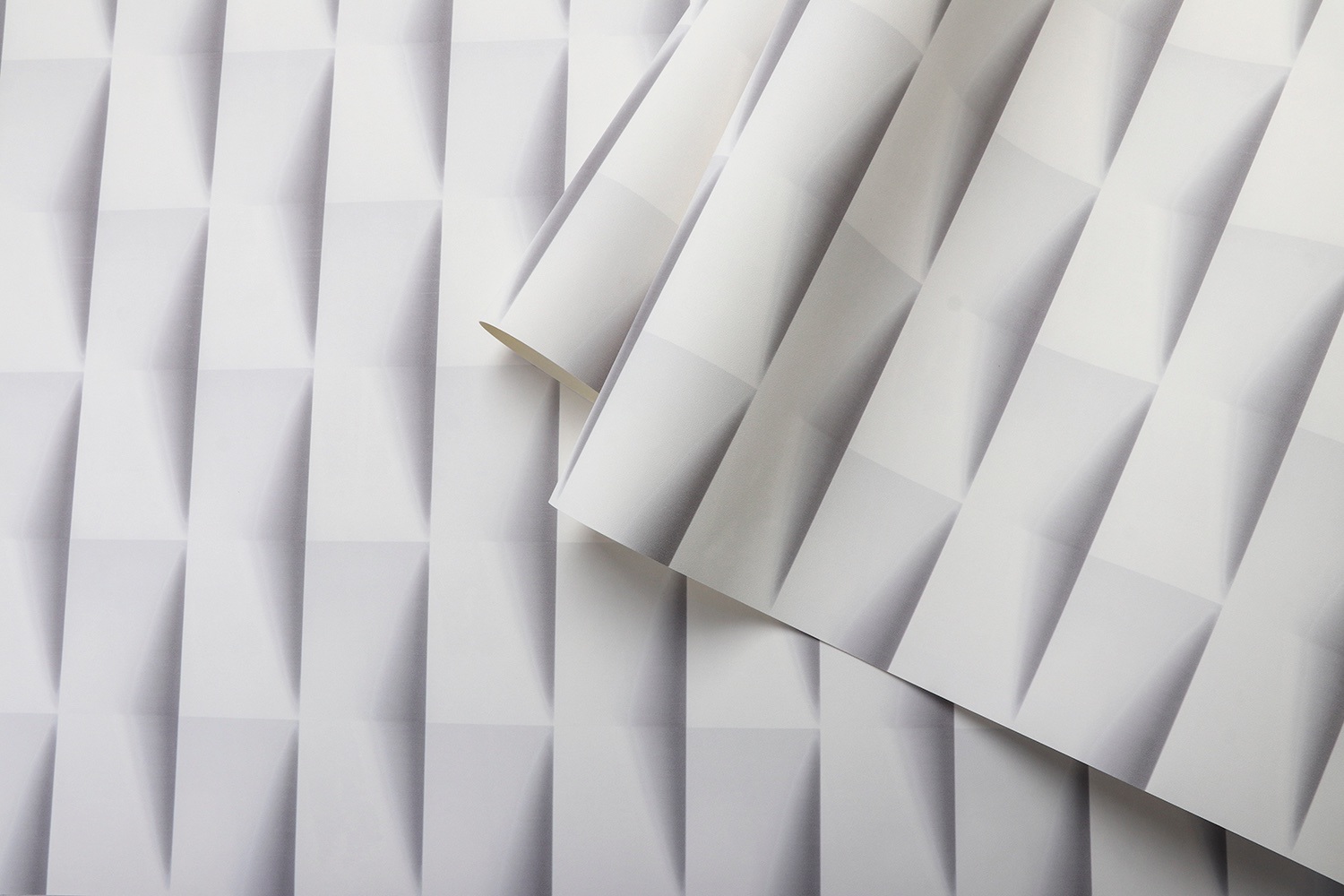 New PVC High Quality Wallpaper Modern Luxury 3D Geometric Design