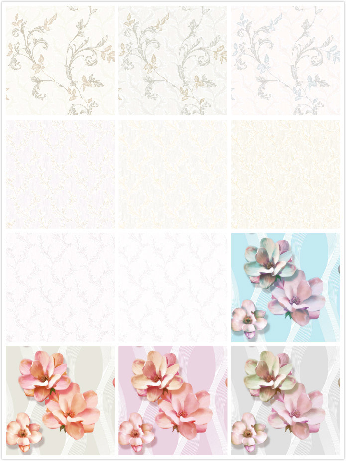 Non Woven Wallpaper Hot Selling Wall Paper for Home Decoration