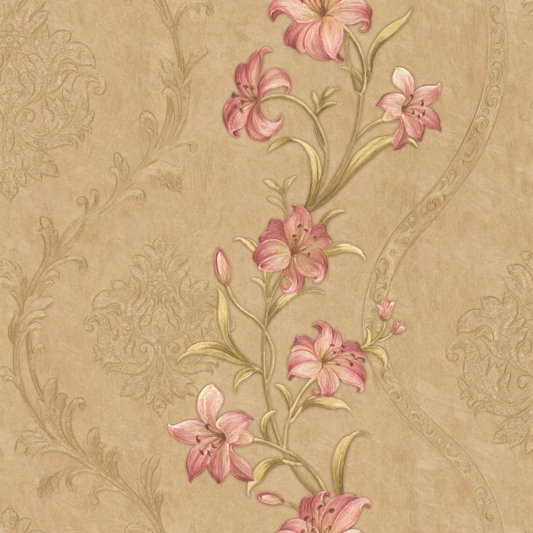 2021 New PVC Classic Flower Design High Quality Wallpapers
