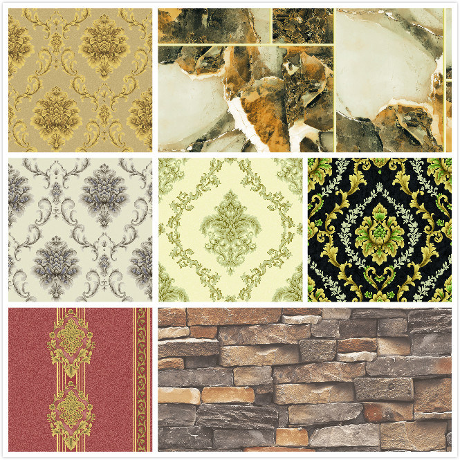 Factory Price Good Quality PVC Wallpaper Waterproof Wall Paper Vinly Home Decoration