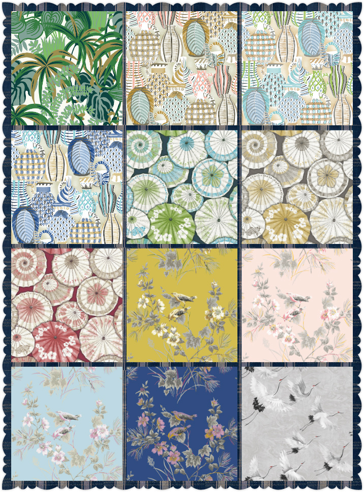 High Quality Luxury Wallpaper Classic Non Woven Wall Paper