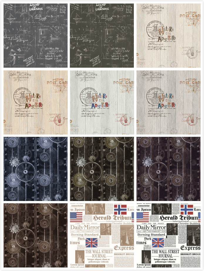 PVC Vinyl Wallpaer High Quality 3D Wall Paper