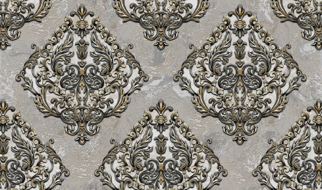 106 PVC Wallpaper Vinyl Wall Paper for Home Decoration