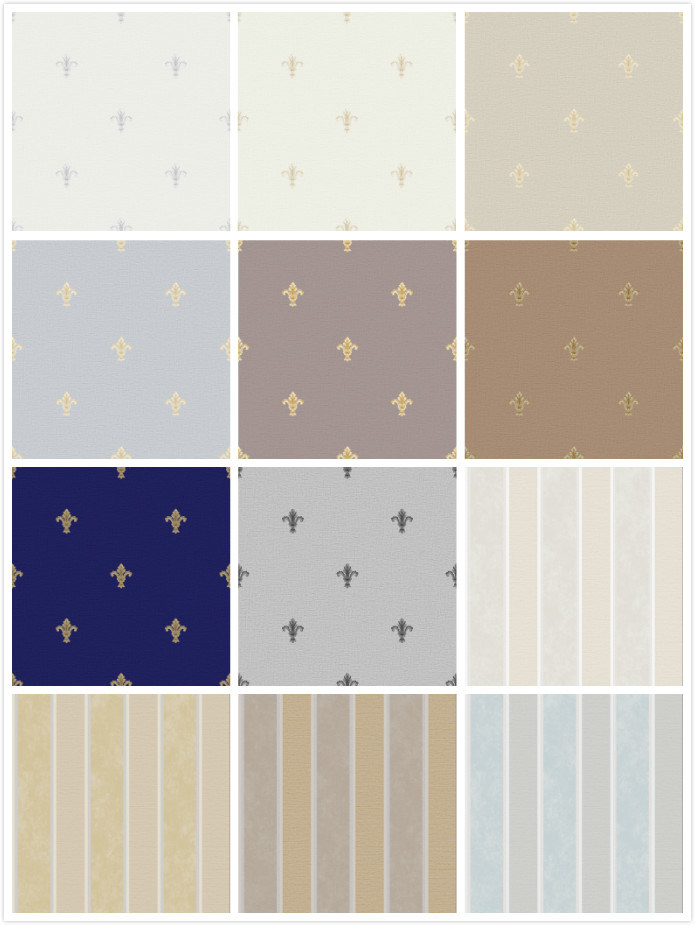 PVC Wallpaper Luxury Wall Paper for Home Decoration