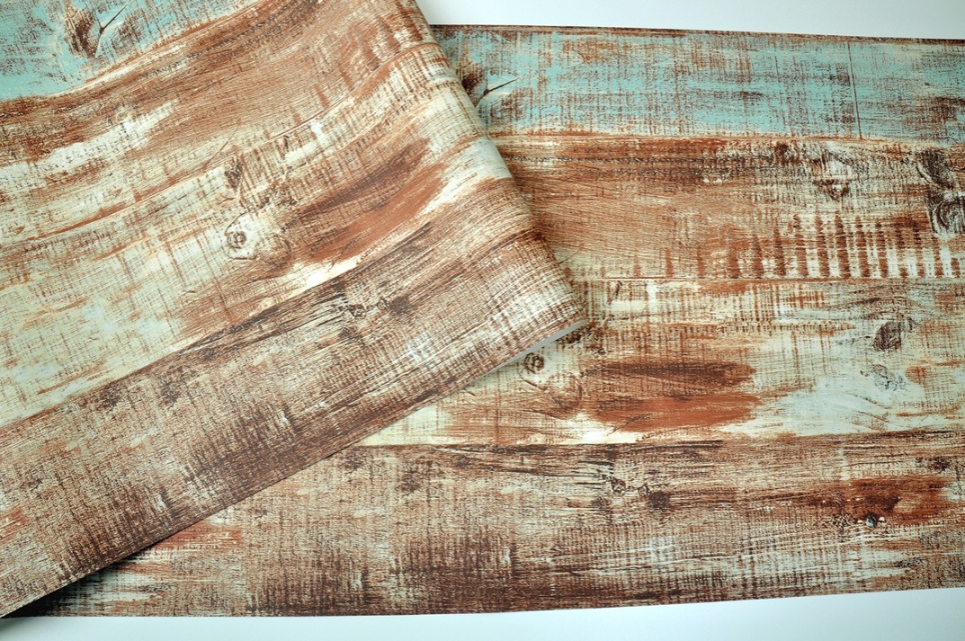 New PVC High Quality Wallpaper Modern Luxury Wooden Design