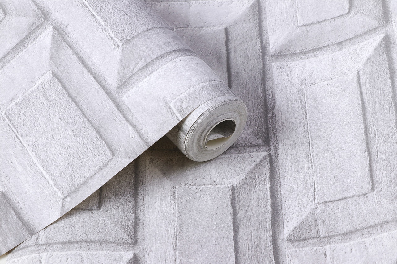 New PVC High Quality Wallpaper Modern Industry Brick Style