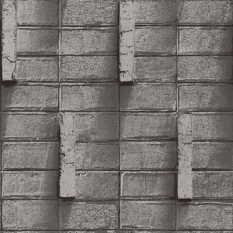 New PVC High Quality Wallpaper Modern Bricks Design