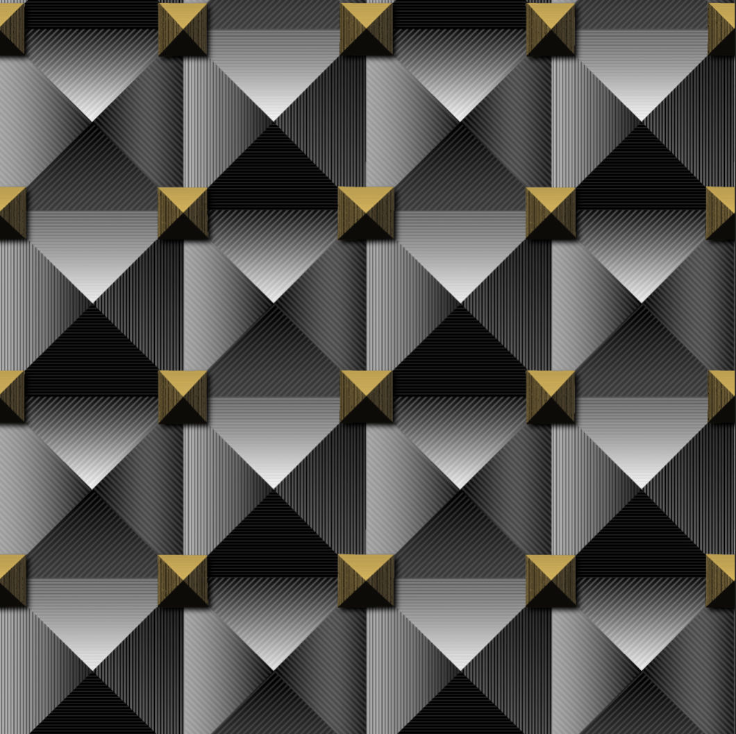 New PVC High Quality 3D Wallpaper Modern Design