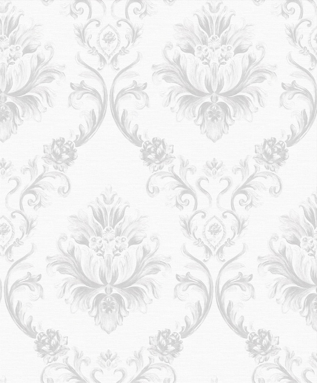 New PVC High Quality Wallpaper Damask Design