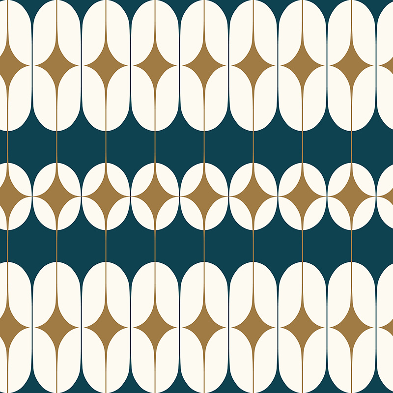 New PVC High Quality Wallpaper Modern Colorful Geometry Style