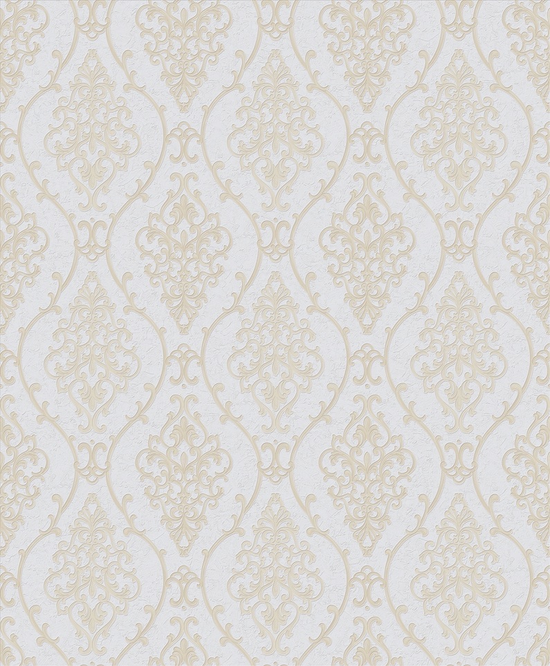 New PVC High Quality Wallpaper Classic Damask Design
