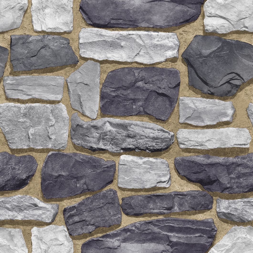 PVC High Quality Wallpaper Vinyl Stone Design Wall Paper for Home Decor