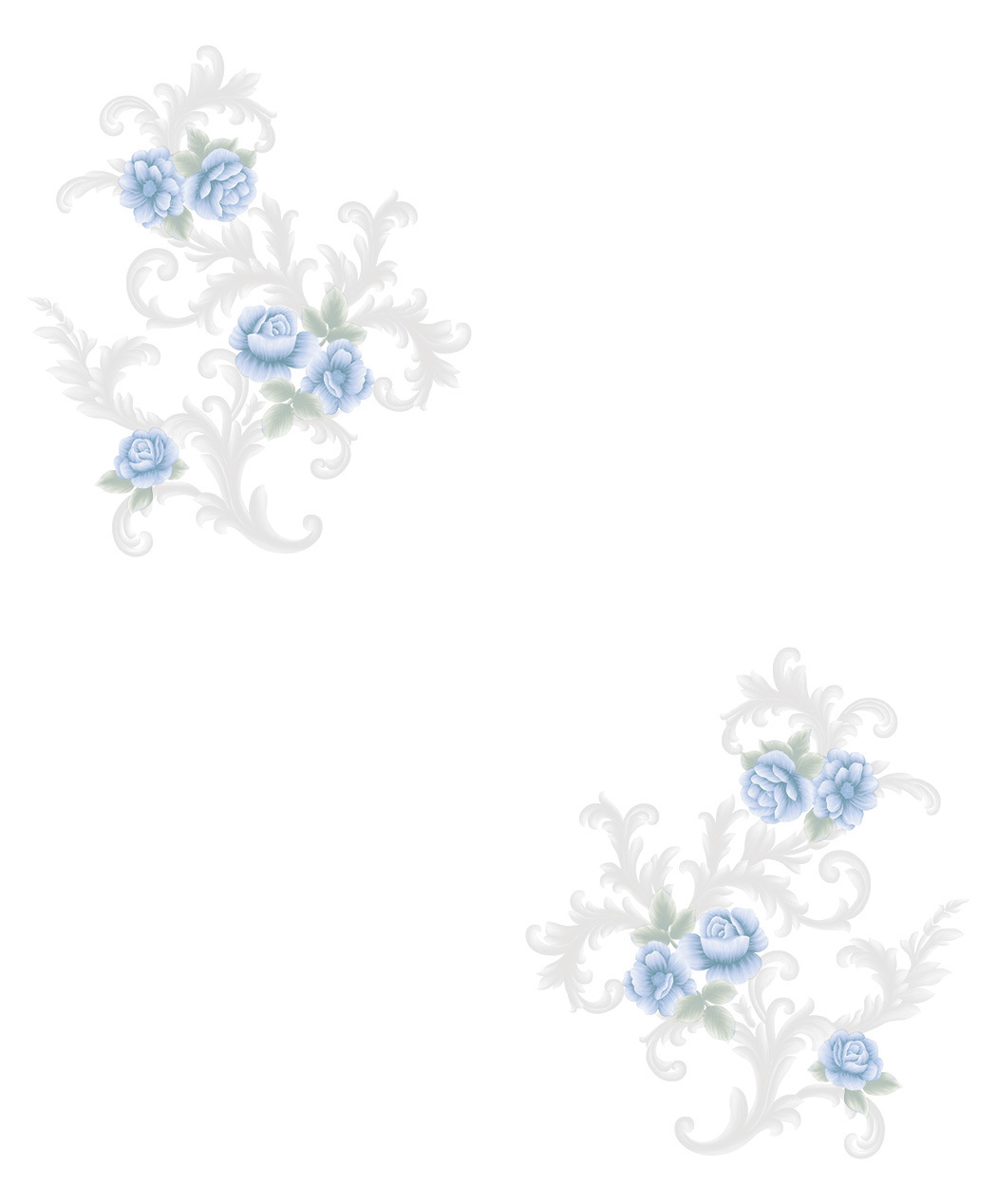 New PVC High Quality Wallpaper Classic Flower Design