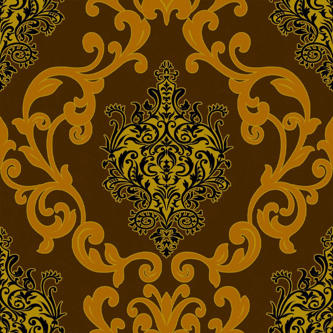 PVC Vinyl Wallpaper Modern 3D Wall Paper for Home Decor