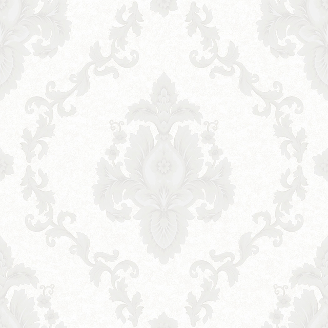 New PVC High Quality Wallpaper Luxury Damask Design