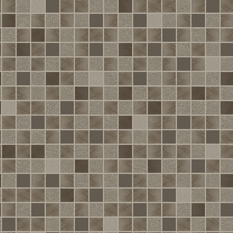 New PVC High Quality Wallpaper Modern Mosaic Design