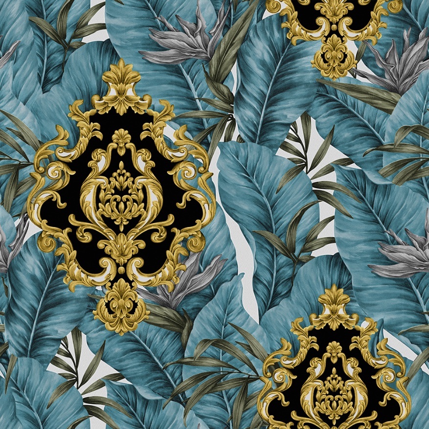 PVC Modern Wallpaper Factory Price 3D Design Waterproof Vinyl Luxury Wallpaper for Home Decoration