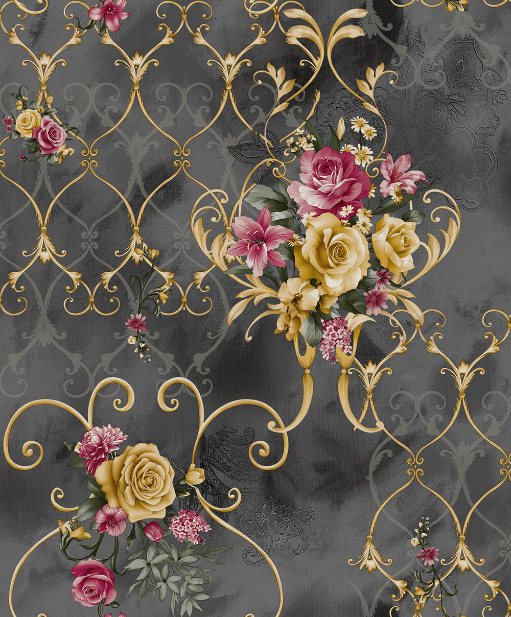 PVC Modern Wallpaper Factory Price 3D Design Waterproof Vinyl Luxury Wallpaper for Home Decoration