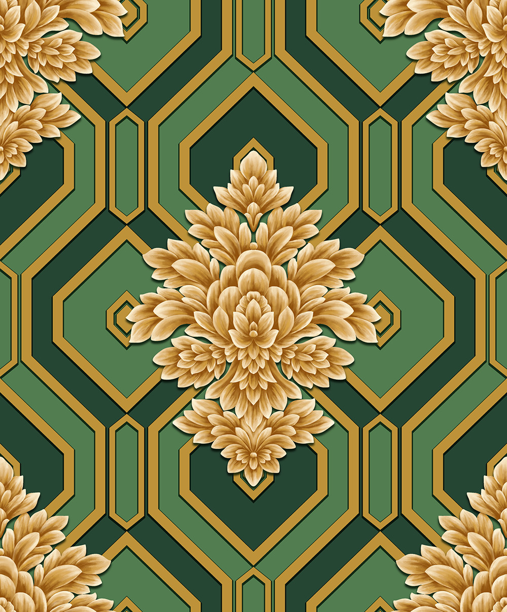 PVC Modern Wallpaper Factory Price 3D Design Waterproof Vinyl Luxury Wall Paper for Home Decoration